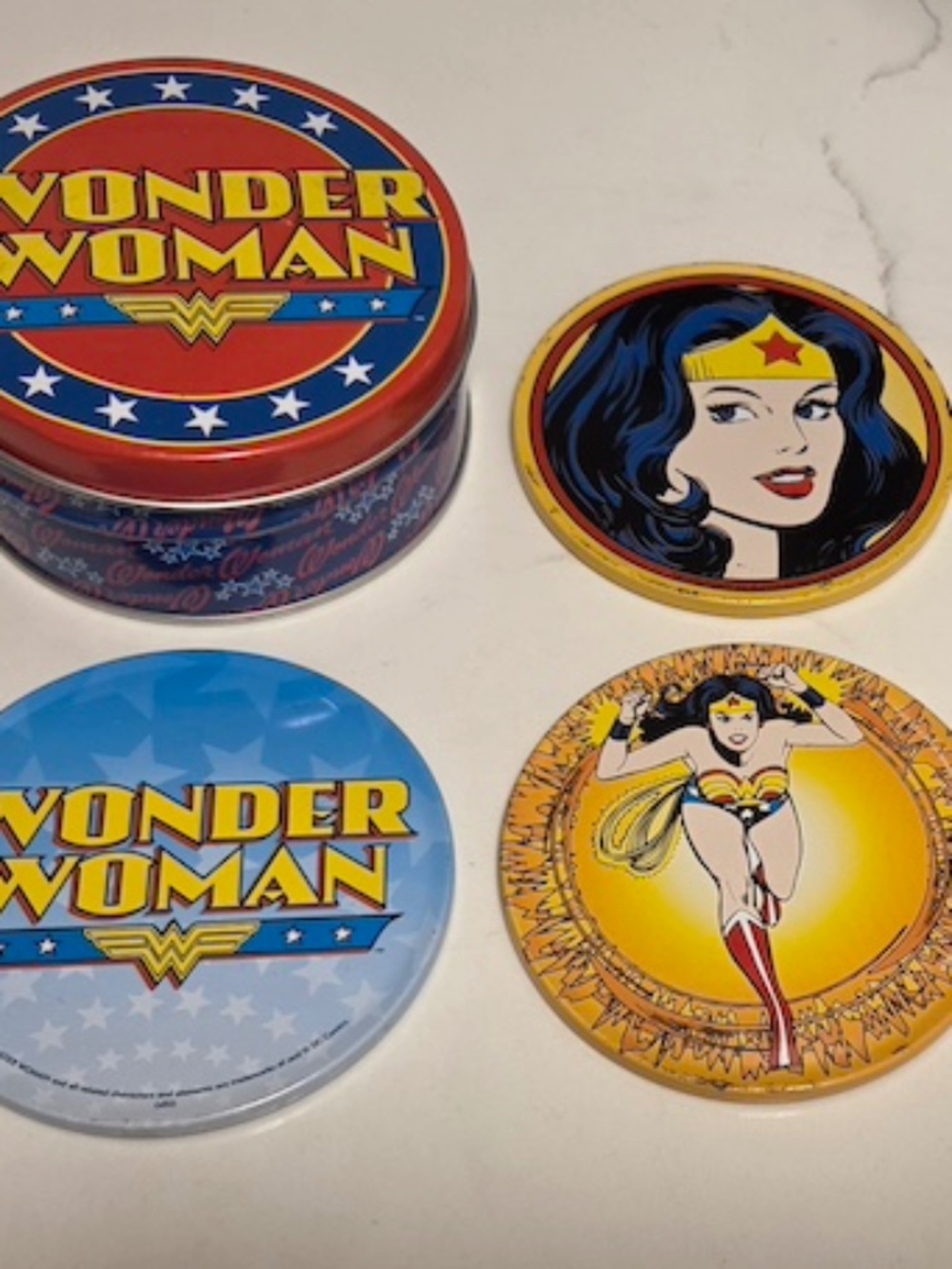 Wonder Woman Coaster Set